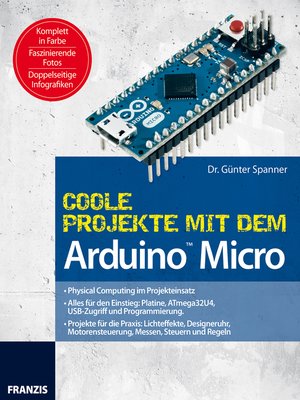 cover image of Coole Projekte mit dem Arduino<sup>TM</sup> Micro